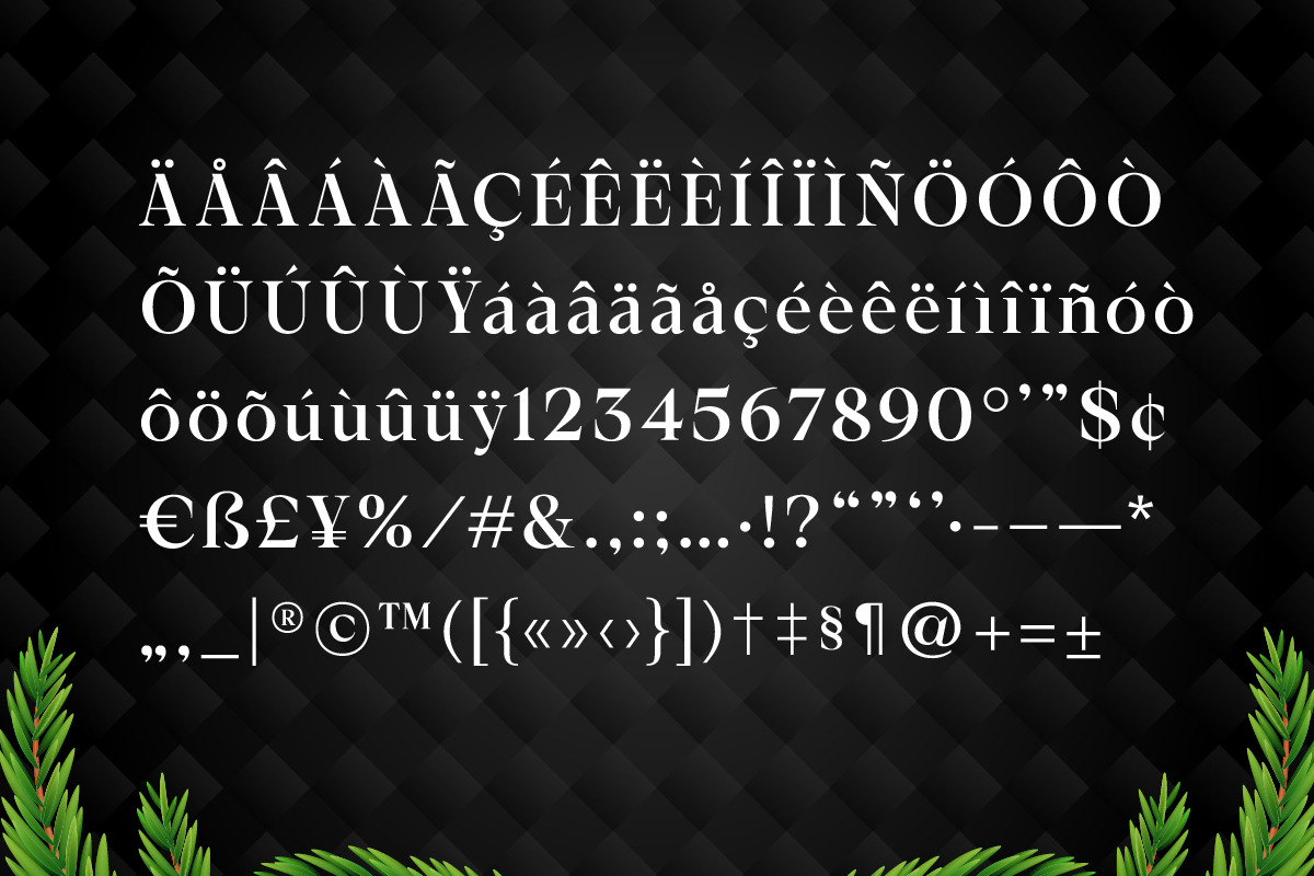 Hermas – Christmas Font, a Serif Font by Yukita Creative (Photo 8 of 8)