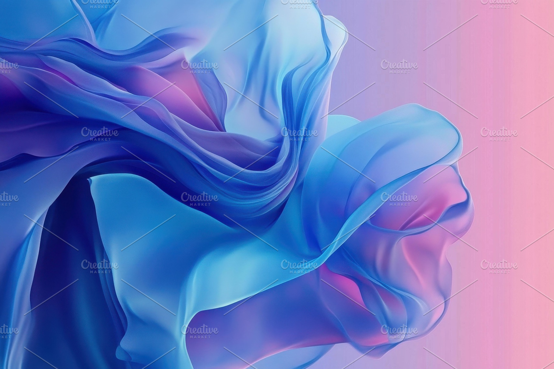 Colorful abstract design featuring f, a Photo by Tanuart