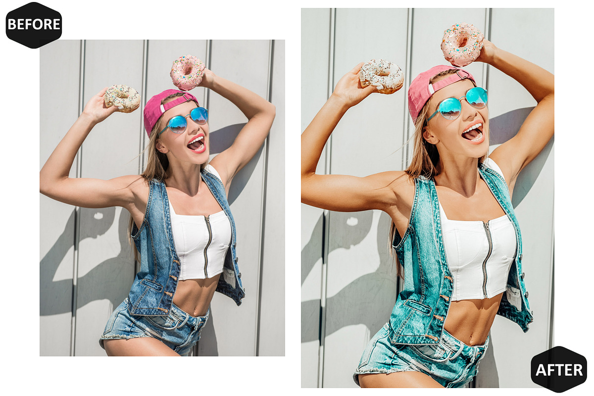 12 Seaside Tans Photoshop Actions, an Action Add-On by Hue Palettte Studio (Photo 6 of 10)