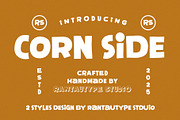 Corn Side Display Modern Font, a Slab Serif Font by RantautypeStudio (Thumbnail 1 of 13)