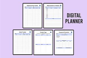 Digital Online Business Planner