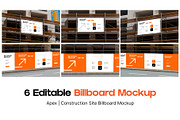 Construction Site Billboard Mockup, a Product Mockup by orenjidesign (Thumbnail 3 of 8)