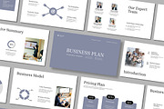 Business Plan Presentation Template, a Presentation Template by Mighty-Slide (Thumbnail 1 of 5)