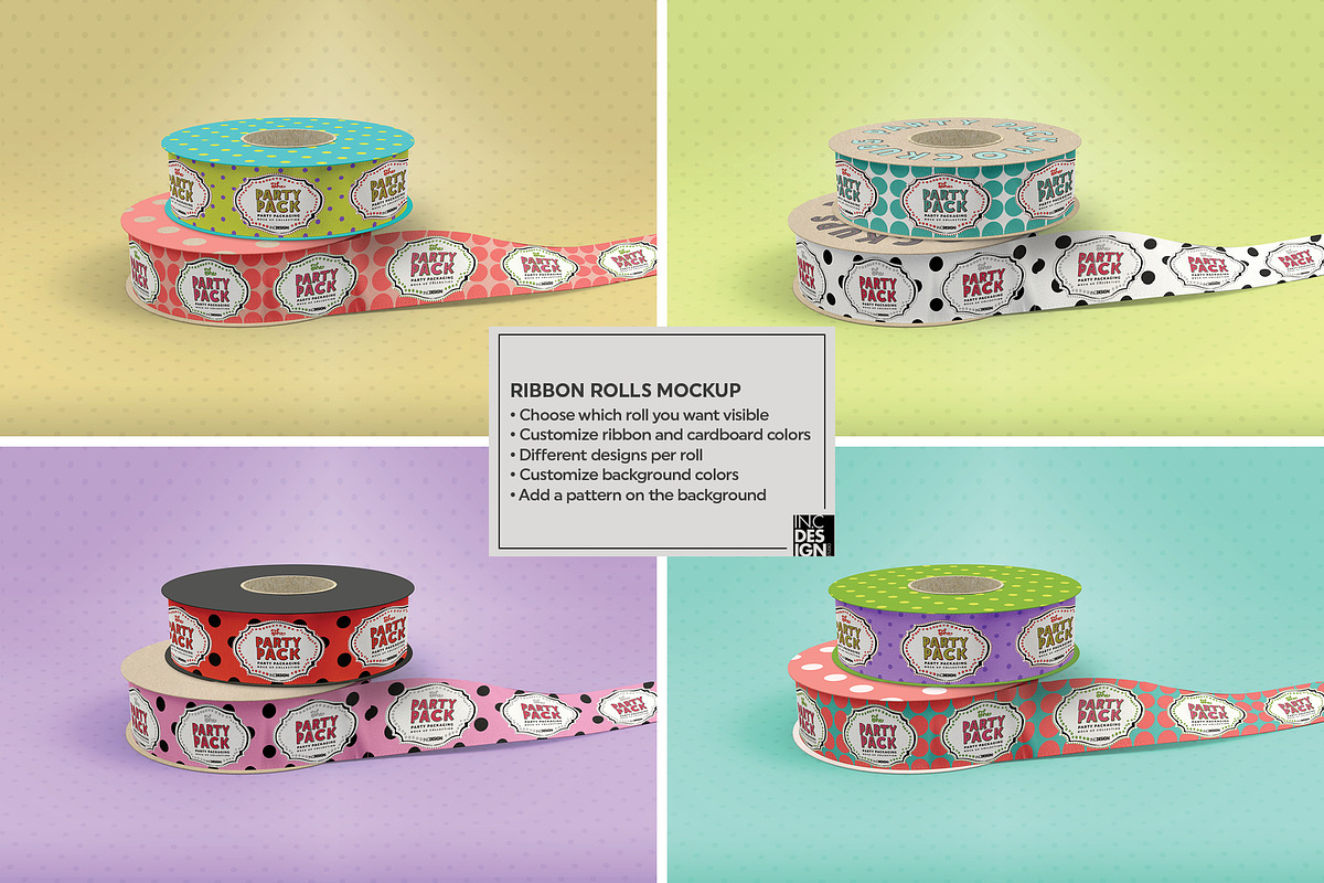 Vol.7 Party Packaging Mockups, a Packaging Mockup by INCDesign (Photo 17 of 18)