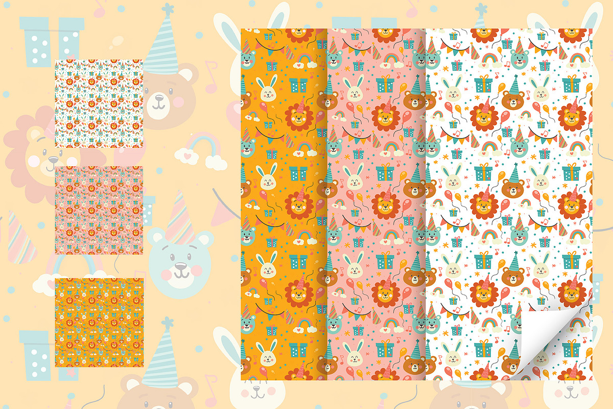 Kawaii Cute Animal birthday, an Illustration by Dori Debreceni draws (Photo 2 of 5)