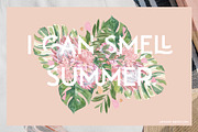 Tropical Romance modern floral rose, an Illustration by January Bloom (Thumbnail 20 of 29)