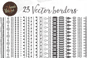 85 Hand drawn Frames Corners Borders, a Decorative Illustration by artinspirestudio (Thumbnail 2 of 5)