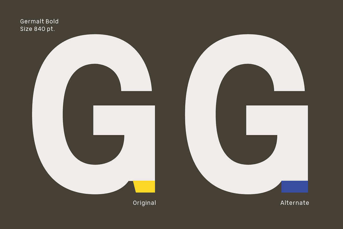 Germalt, a Sans Serif Font by Typesketchbook Foundry (Photo 3 of 7)