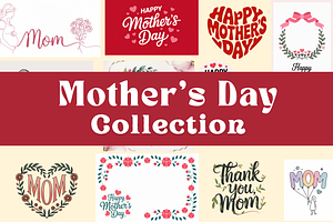 Mother's Day Illustrations & Clipart
