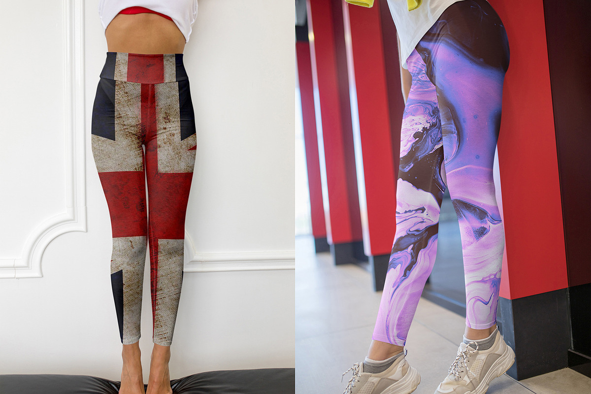 100 Leggings Mock-Up #20, a Bottom Mockup by Freeman Studio (Photo 21 of 58)