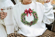 Watercolor Christmas Decor Clipart, an Illustration by Sublimation Artist (Thumbnail 4 of 6)