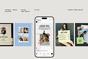 30 Instagram Portrait Canva Template, a Social Media Template by Amaré Creative (Thumbnail 1 of 9)