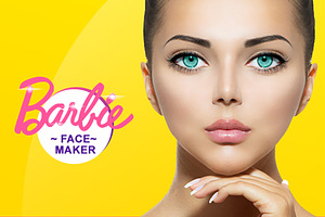 Barbie Face Maker PS Action