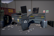 Industry Props Pack 4, a Furniture 3D Model by SilverTM (Thumbnail 2 of 7)