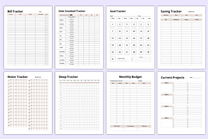 2025 Life Planner Canva Template