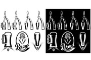 Beer and beer dispensers, an Illustration by UVAconcept (Thumbnail 1 of 2)