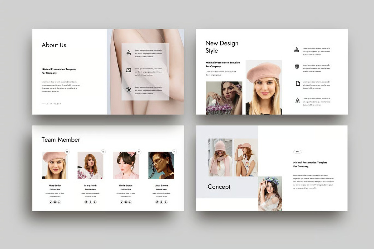 Minimal Presentation Template, a Presentation Template by Fit-tee (Photo 4 of 8)