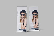 Roll Up Banner Mockup, a Print Template by lamorastudio (Thumbnail 8 of 11)