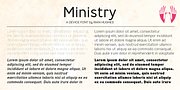 Ministry, a Sans Serif Font by Device (Thumbnail 2 of 5)