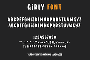 Girly, a Sans Serif Font by twinstd (Thumbnail 10 of 10)