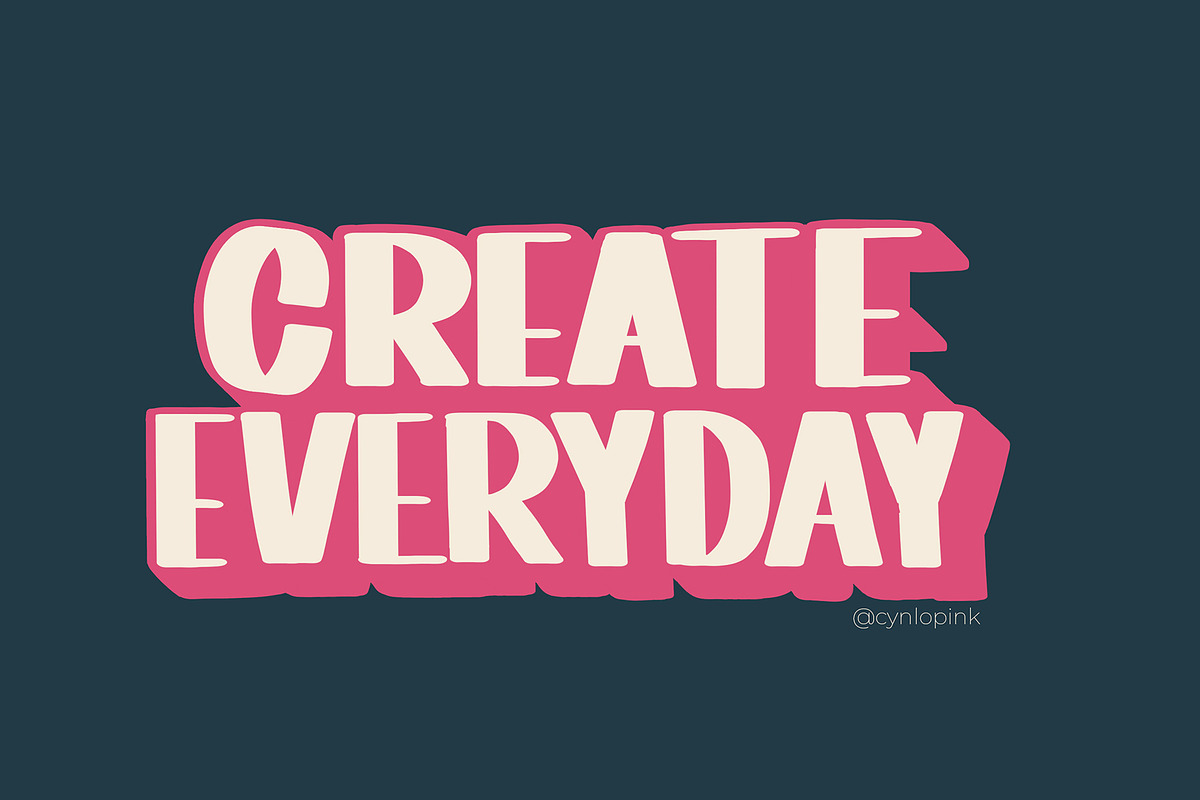 Procreate Brush : Flat Brush, a Brush Add-On by Cynlop Ink (Photo 5 of 6)