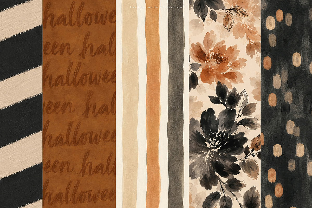 100 Halloween Backgrounds, a Background Graphic by PeDe Designs (Photo 8 of 19)