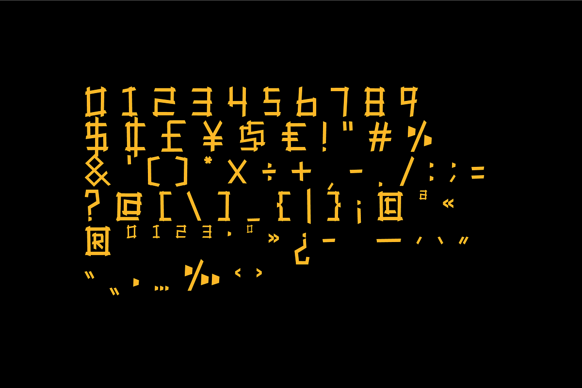 Terexmal Sunday, a Font by limitype (Photo 6 of 18)