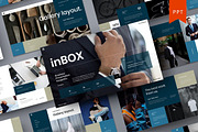 Inbox – Business PowerPoint, a Presentation Template by Dens Creative Studio (Thumbnail 1 of 6)