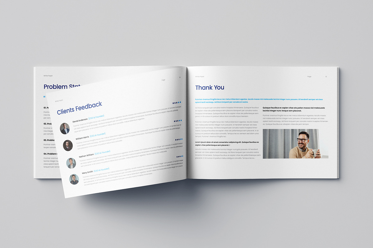 White Paper Template | Canva, a Brochure Template by HiveArts (Photo 8 of 9)