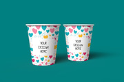 Paper cup design mockup PSD, a Cups & Container Mockup by Rami's Mockups (Thumbnail 5 of 8)