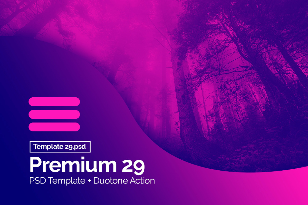 PSD Template + Duotone Action, an Action Add-On by Graphicboom (Photo 31 of 32)