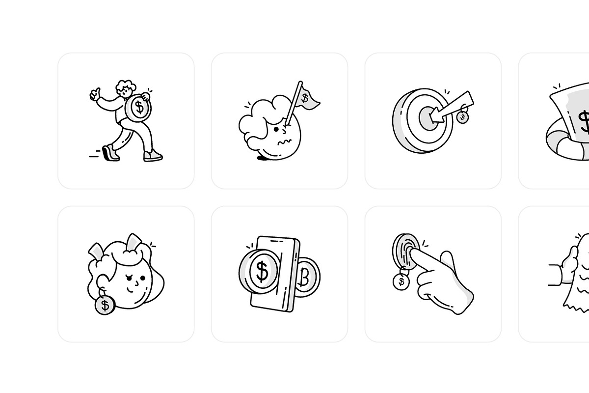 Banking and Investment Icon Set, an Outline Icon by Vectors Market (Photo 10 of 10)