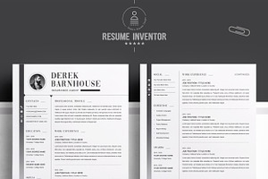 Modern Clean Word Resume Template