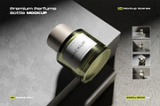 Premium Perfume Bottle Mockup, a Packaging Mockup by My Code Std (Thumbnail 1 of 5)
