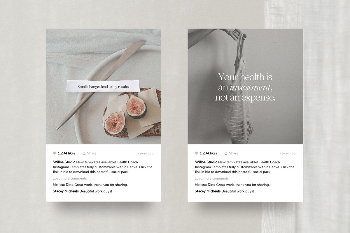 Health Coach Template - Canva, a Social Media Template by Willoe Studio (Photo 5 of 12)