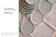 2 Types of Plates Tablecloth Napkin, a Household Mockup by mock-ups (Thumbnail 7 of 11)