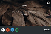 Natural - Coming Soon, a Landing Page Template by CapitalTemplate (Thumbnail 1 of 3)