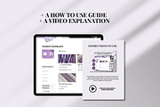 Purple Notion Student Planner, an App Template by SociallyyCreative (Thumbnail 9 of 10)