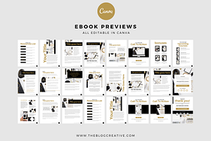 Lovely Business Mega Workbook Canva