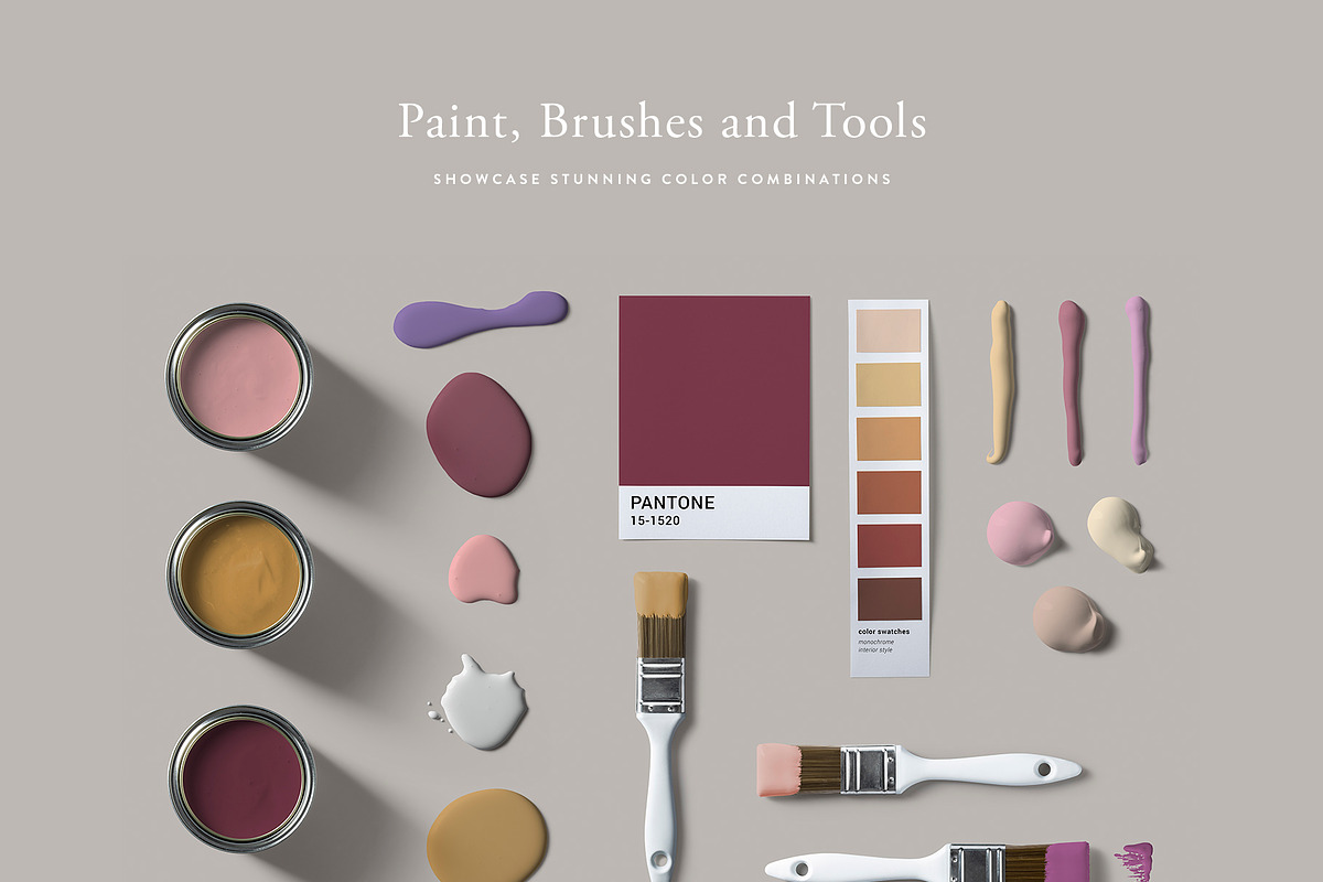 Material Moodboard Scene Creator, a Product Mockup by Ruby&Heart Collective (Photo 15 of 20)