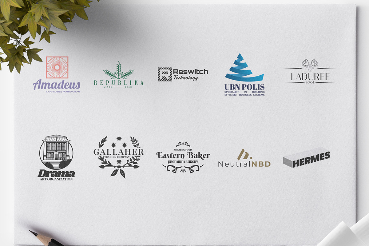 Logo Bundle. Volume 2. First Edition, a Branding & Logo Template by Pixnugget (Photo 6 of 6)