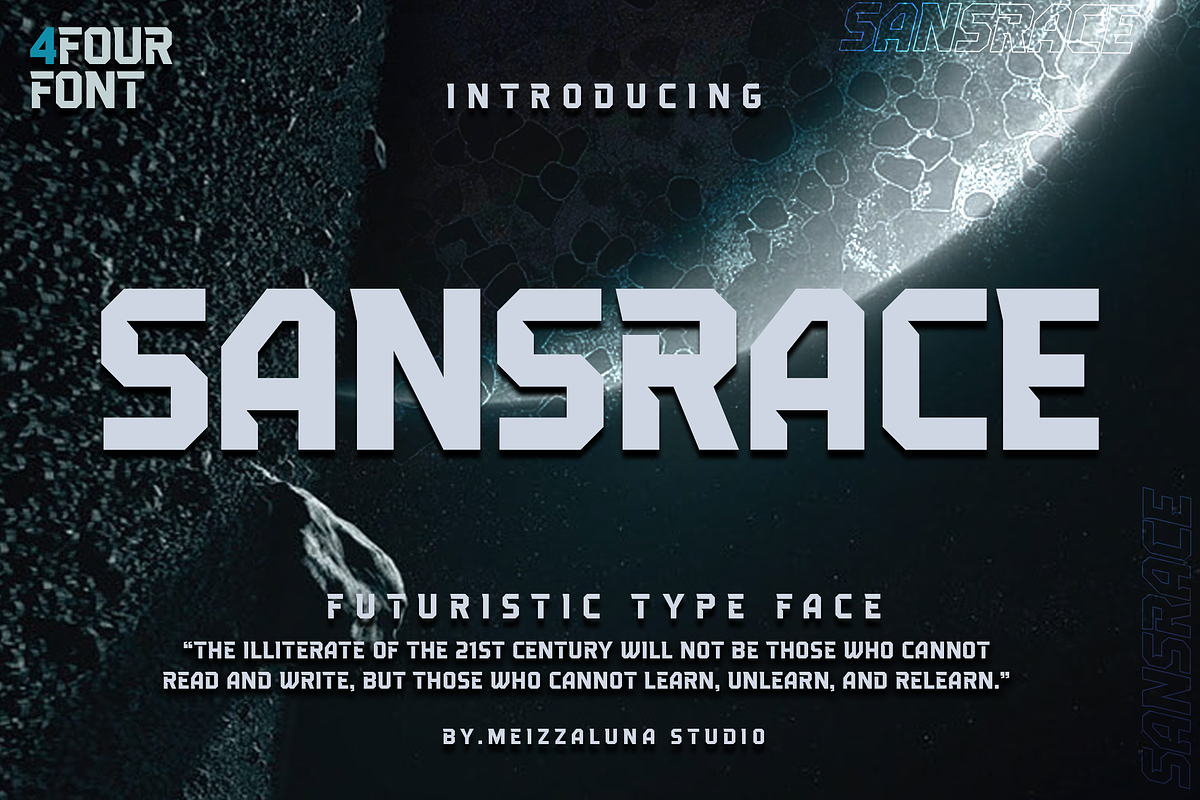 Astromax - A Futuristic Typeface, a Sans Serif Font by Meizzaluna Design (Photo 1 of 10)
