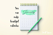 Create your own 2018 calendar, an Object Graphic by Small Space (Thumbnail 4 of 7)