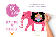 Playful Summer – Colorful Bohemian, an Illustration by Friendly Label (Thumbnail 2 of 6)