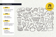 Kitchen Doodles - Cooking Utensils, an Object Illustration by insemar (Thumbnail 4 of 5)