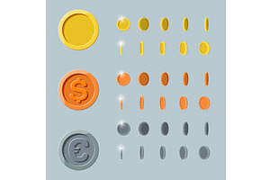 Cartoon Rotation animation, an Object Illustration by piter.goskov
