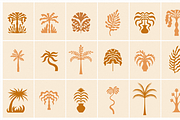 Sunny palms, elements and prints, a Graphic by venimo (Thumbnail 7 of 10)