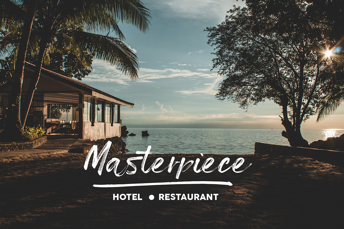 Buttiser Brush Font preview 4