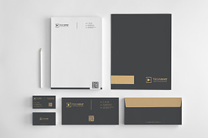 Minimal Identity Design Template