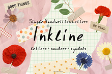 INKLINE - Handwritten Letters Font